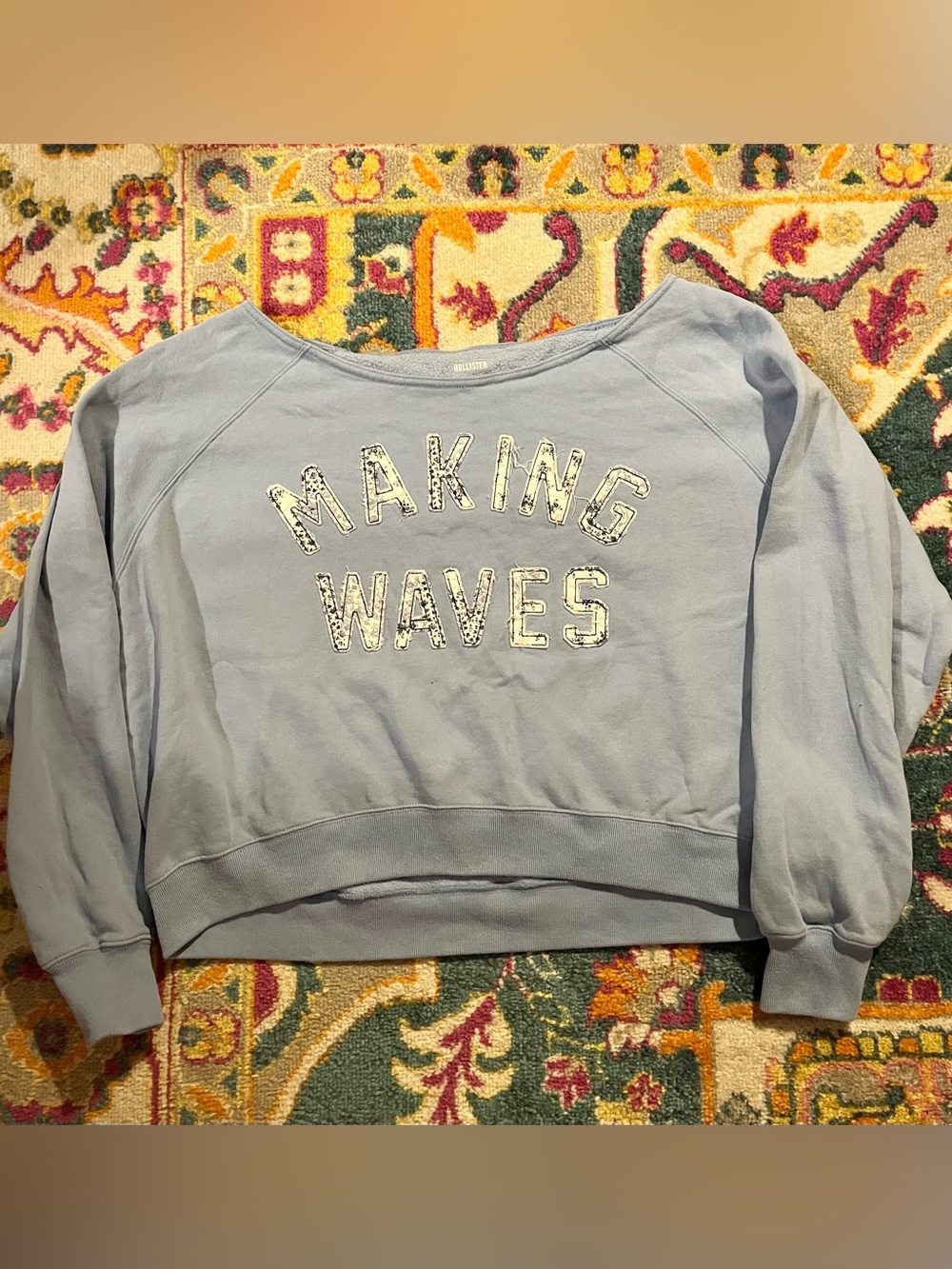 Hollister Wide-Neck Sweatshirt